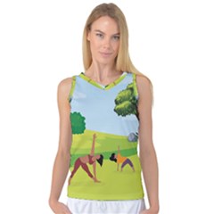 Mother And Daughter Y Women s Basketball Tank Top by SymmekaDesign