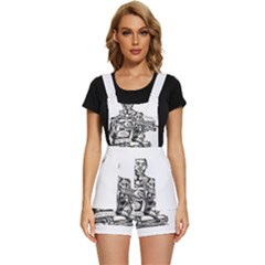 Scarface Movie Traditional Tattoo Short Overalls by tradlinestyle