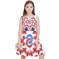 Im Fourth Dimension Adkps Kids  Skater Dress by imanmulyana