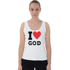 I Love God Velvet Tank Top by ilovewhateva