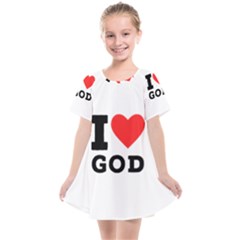 I Love God Kids  Smock Dress by ilovewhateva