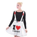 I love christ Suspender Skater Skirt View1