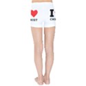 I love christ Kids  Sports Shorts View2