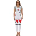 I love christ Women s Pinafore Overalls Jumpsuit View1