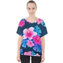 5424430 V-Neck Dolman Drape Top View1