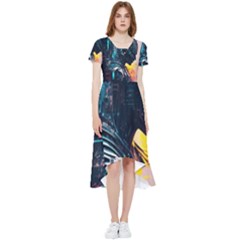 Who Sample Robot Prettyblood High Low Boho Dress by Ravend