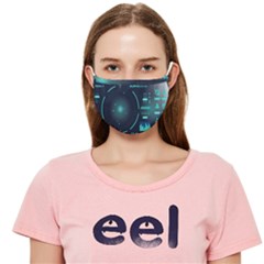 Sci Fi Computer Screen Cloth Face Mask (adult) by Uceng