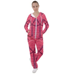 Art Pattern Design Wallpaper Women s Tracksuit by Uceng