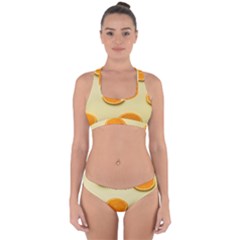 Fruite Orange Cross Back Hipster Bikini Set by artworkshop