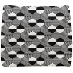 Geometric Pattern Line Form Texture Structure Seat Cushion by Ravend