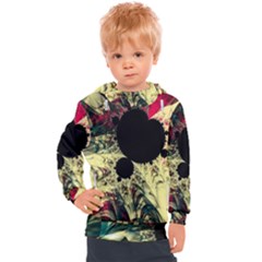 Fractal Art Design Fractal Art Digital Art Kids  Hooded Pullover by Ravend