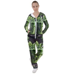 Ai Generated Drink Spinach Smooth Apple Ginger Women s Tracksuit by danenraven