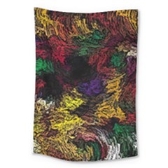 Abstract Painting Colorful Large Tapestry by Ravend