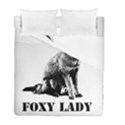 Foxy Lady Concept Illustration Duvet Cover Double Side (Full/ Double Size) View1