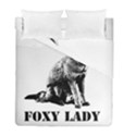 Foxy Lady Concept Illustration Duvet Cover Double Side (Full/ Double Size) View2