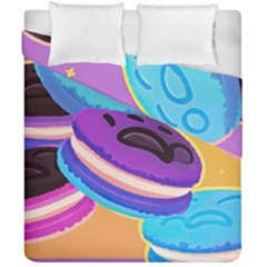 Cookies Chocolate Cookies Sweets Snacks Baked Goods Food Duvet Cover Double Side (california King Size) by Ravend