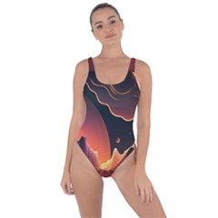 Fire Flame Burn Hot Heat Light Burning Orange Bring Sexy Back Swimsuit by Ravend