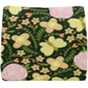 Flowers Rose Blossom Pattern Creative Motif Seat Cushion View1