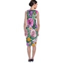 Budding And Captivating Flowers Classic Sleeveless Midi Dress View2