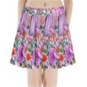 Bright And Brilliant Bouquet Pleated Mini Skirt View1