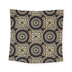 Background Art Pattern Design Graphic Square Tapestry (small) by Ravend