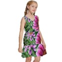 Bouquet Of Sunshine Kids  Sleeveless Tiered Mini Dress View3