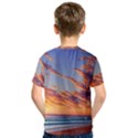 Summer Sunset Over Beach Kids  Sport Mesh Tee View2