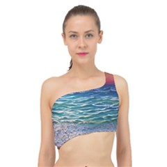 Nature s Beauty Spliced Up Bikini Top  by GardenOfOphir