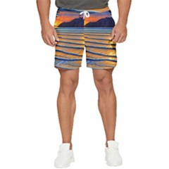 Endless Summer Nights Men s Runner Shorts by GardenOfOphir