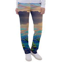 Exquisite Sunset Women s Casual Pants by GardenOfOphir