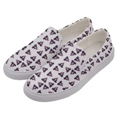 Happy Hound Funny Cute Gog Pattern Men s Canvas Slip Ons by dflcprintsclothing