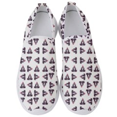 Happy Hound Funny Cute Gog Pattern Men s Slip On Sneakers by dflcprintsclothing