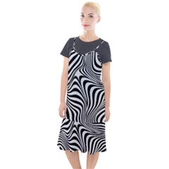 Pattern Geometric Lines Shapes Design Art Camis Fishtail Dress by Ravend