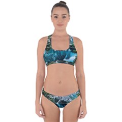 Lake Cross Back Hipster Bikini Set by artworkshop