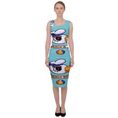 Guillever Wp Sleeveless Pencil Dress by artworkshop