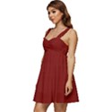 Barn Red	 - 	Ruffle Strap Babydoll Chiffon Dress View2