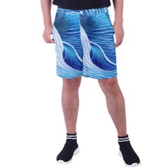 Summertime On The Sea Men s Pocket Shorts by GardenOfOphir