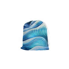 Sea Of Blue Drawstring Pouch (xs) by GardenOfOphir