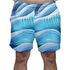 Sea Of Blue Men s Shorts by GardenOfOphir