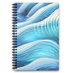 Sea Of Blue 5 5  X 8 5  Notebook by GardenOfOphir