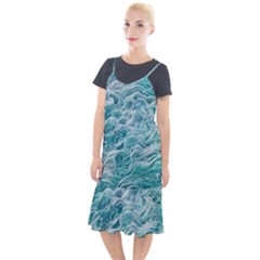 Nature Ocean Waves Camis Fishtail Dress by GardenOfOphir