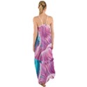 Pink Water Waves Cami Maxi Ruffle Chiffon Dress View2