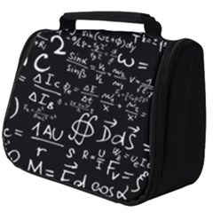 E=mc2 Text Science Albert Einstein Formula Mathematics Physics Full Print Travel Pouch (big) by Jancukart