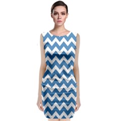 Chevron Pattern Gifts Classic Sleeveless Midi Dress by GardenOfOphir