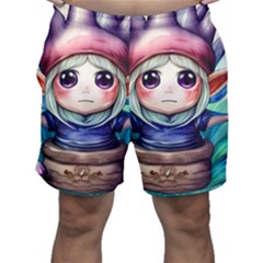 Shroom Mushrooms Men s Shorts by GardenOfOphir