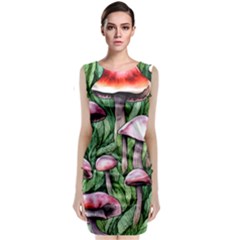 Charm Of The Toadstool Classic Sleeveless Midi Dress by GardenOfOphir