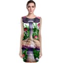 Conjuring Charm Of The Mushrooms Sleeveless Velvet Midi Dress View1