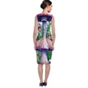 Conjuring Charm Of The Mushrooms Sleeveless Velvet Midi Dress View2