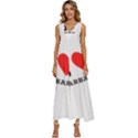 I love barbara V-Neck Sleeveless Loose Fit Overalls View1