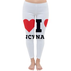 I Love Nancy Classic Winter Leggings by ilovewhateva